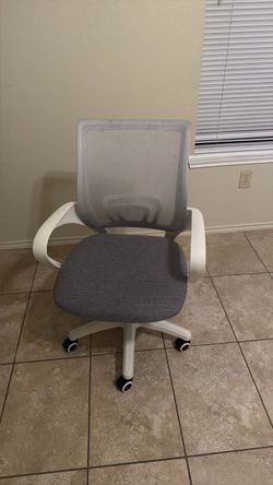 White computer chair