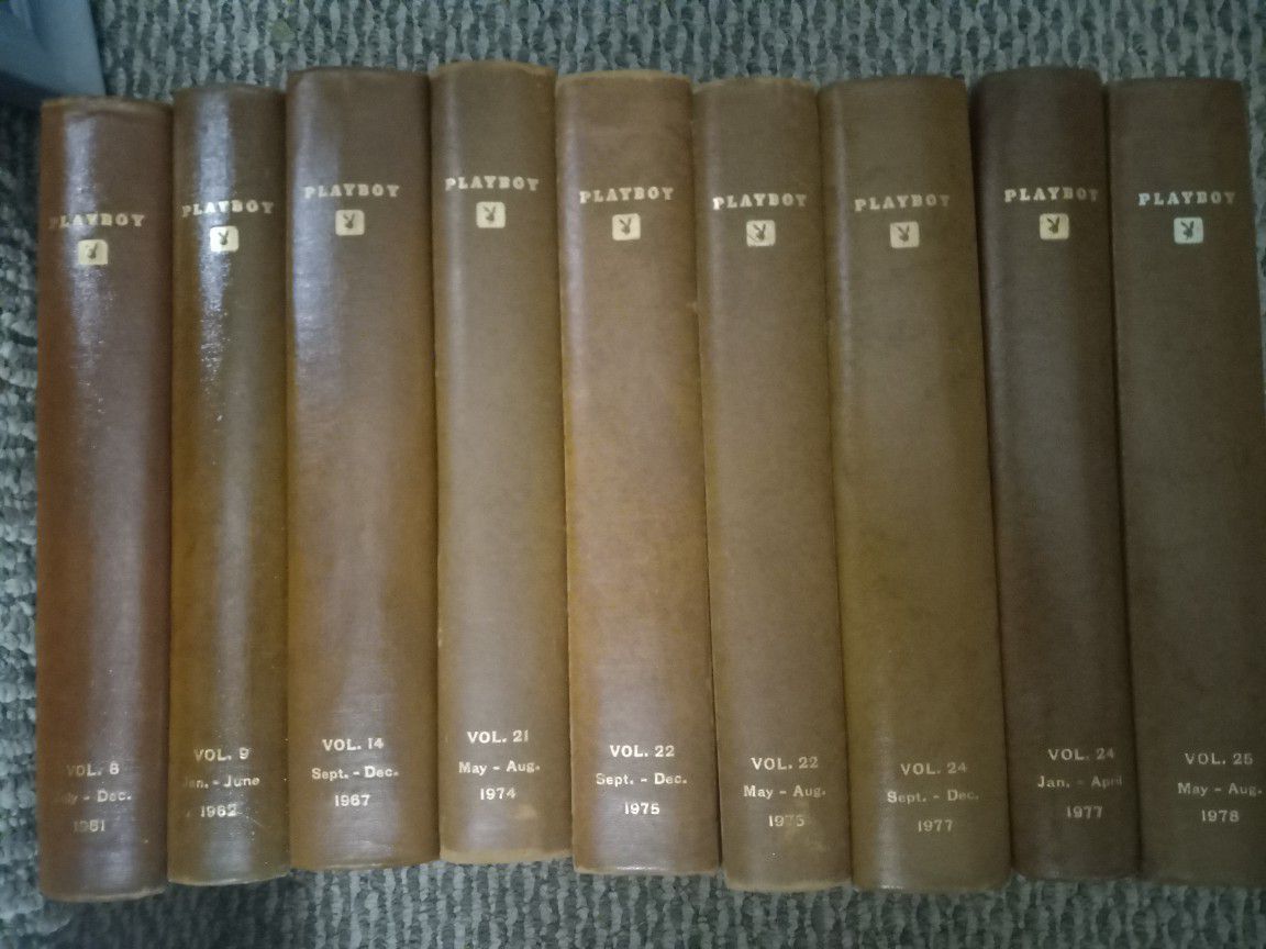 Vintage Playboy Books Rare