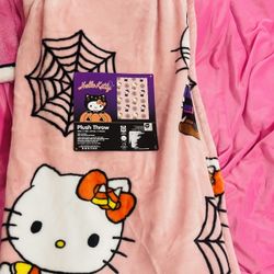 Hello Kitty Pirate Halloween Blanket