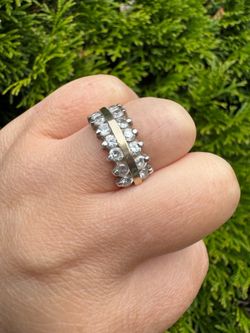 Silver ring US size 7