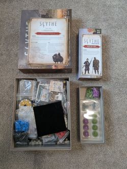 Scythe art connoisseur edition + invaders from afar