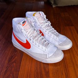 Nike Blazer Mid '77 Vintage White/Red Men’s Size 11