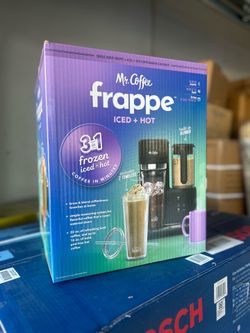 Mr. Coffee Frappe 3 in 1 Iced and Hot Coffee Maker, coffee machine, frappe coffee machine, cold coffee machine, hot coffee machine
