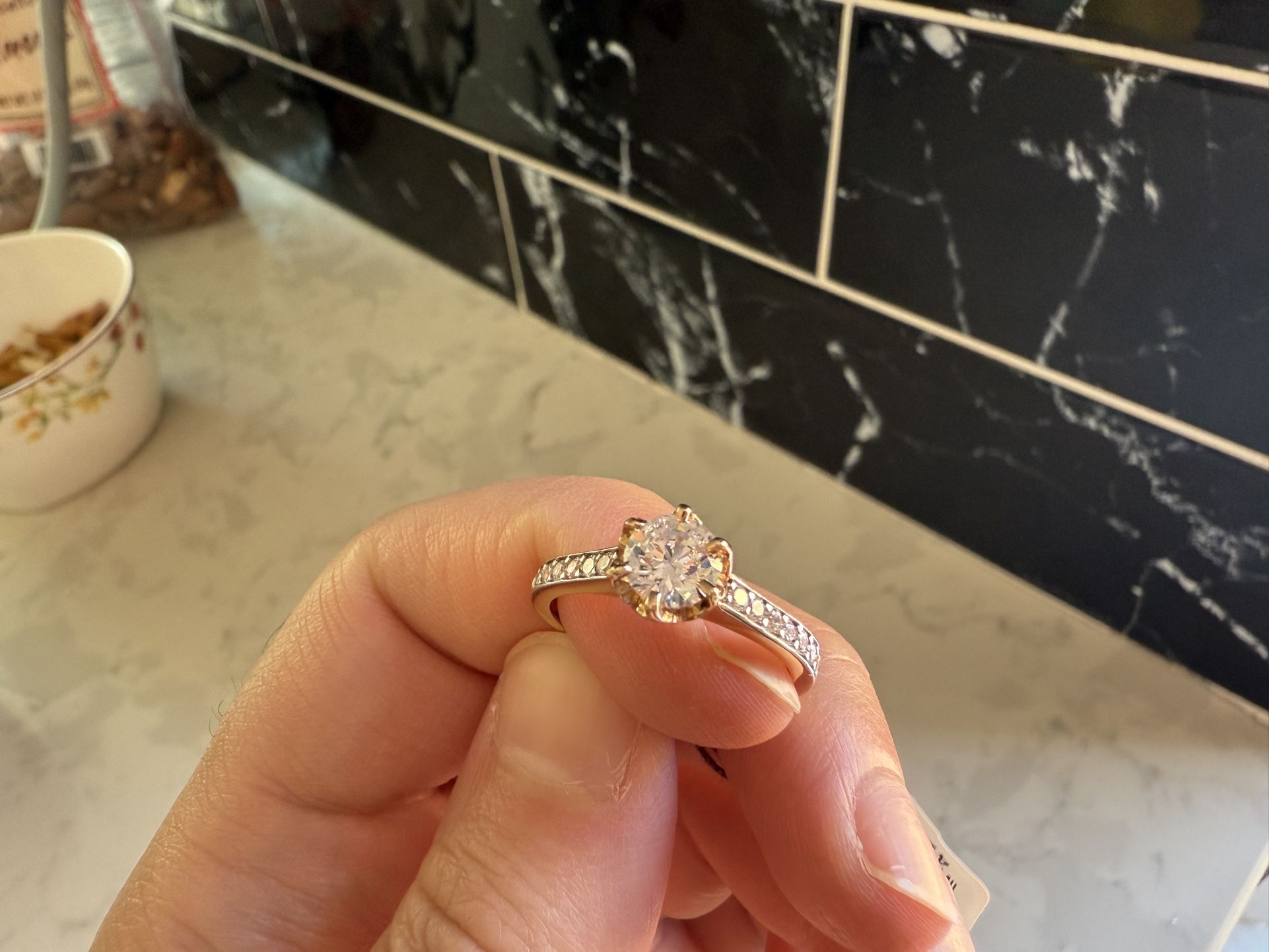 Gold With Zirconia