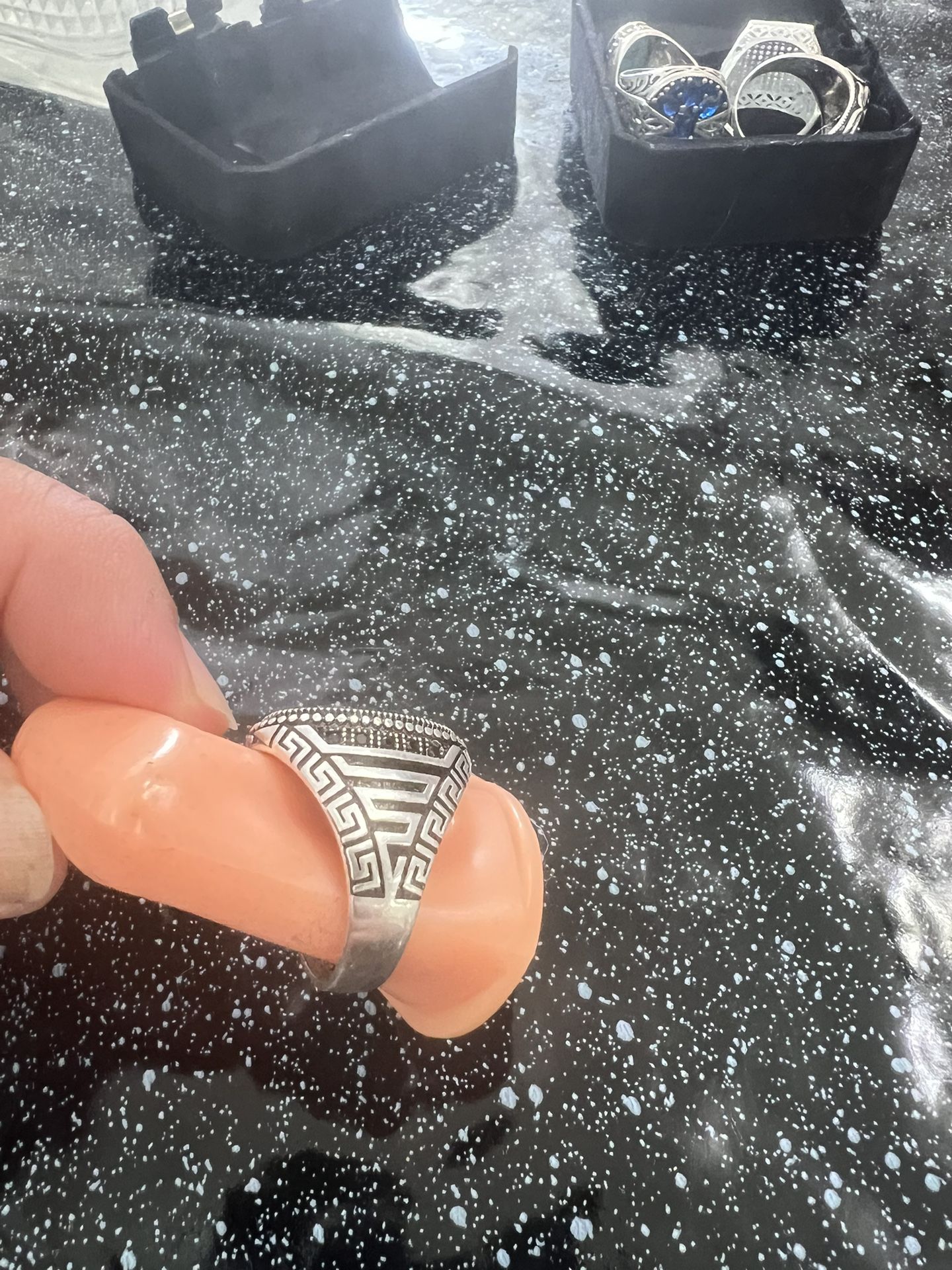 Man Real Silver Ring