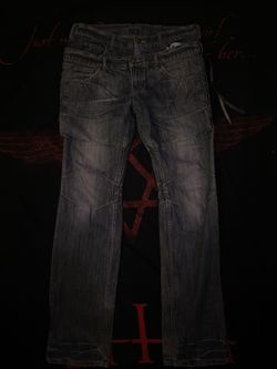 Ppfm Japanese Designer Double Waist Denim 