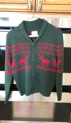 Peek boys Christmas Sweater size 10