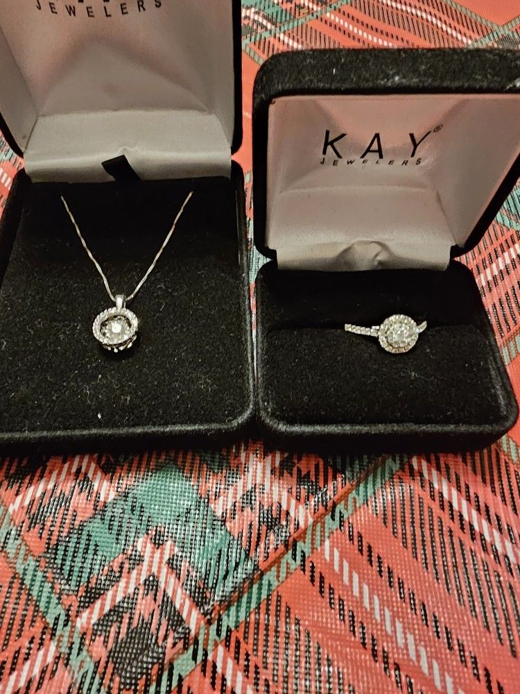Diamond Necklace And Ring