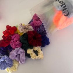 50 Pack of Girls Assorted Scrunchies! 