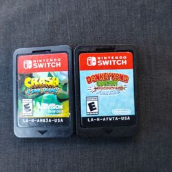 Nintendo Switch Donkey Kong- Crash Bandicoot