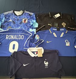 Fútbol Jerseys / See Description Below