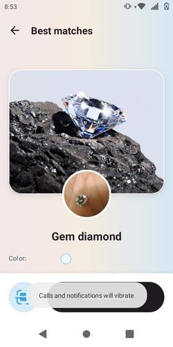 Real Diamond Stone