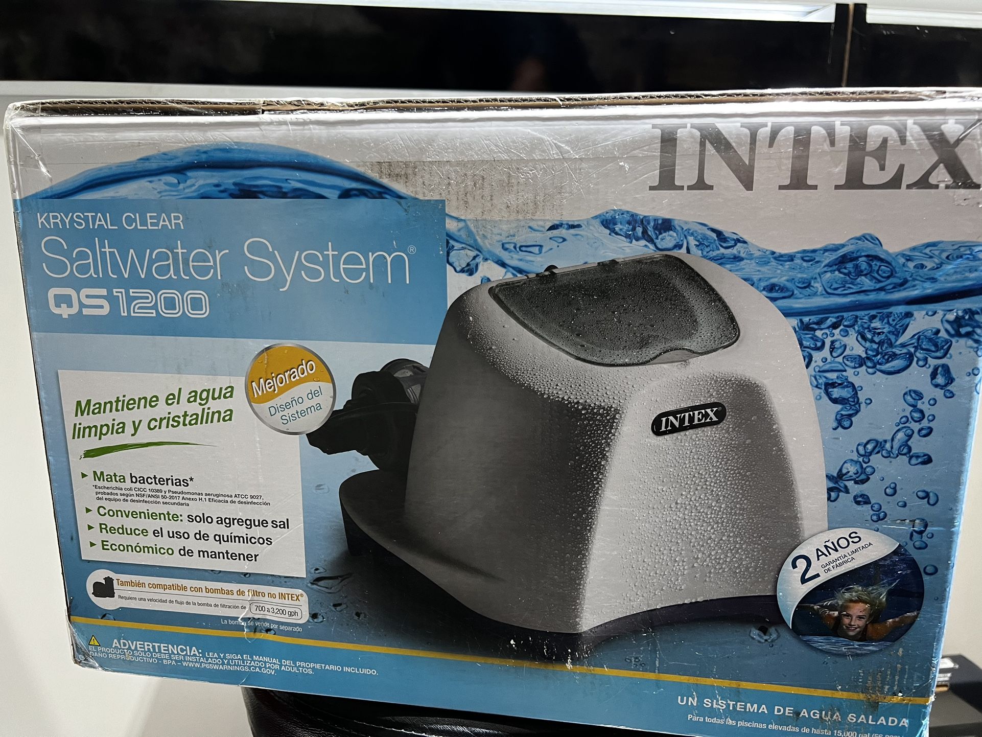 Intex QS1200 Krystal Clear Saltwater System