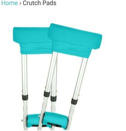 Teal Brand new Crutches Padding