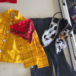 Woody Kids Size 5/6 Costume