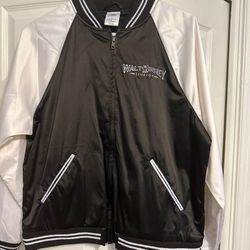 NWOT Walt Disney Studios Embroidered Bomber Jacket