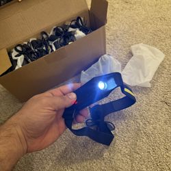 Headlamp Rechargeable Flashlight, 230° Wide Beam Headlight, Head Lamp with Motion Sensor Bright 5 Modes, Lightweight Outdoor Waterproof Head Light for