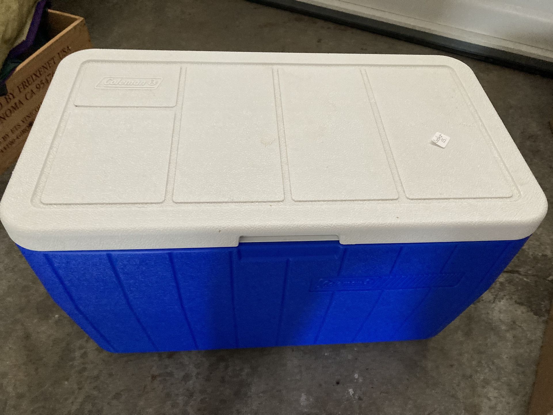 Coleman cooler