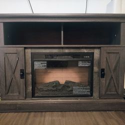 Fireplace TV Stand