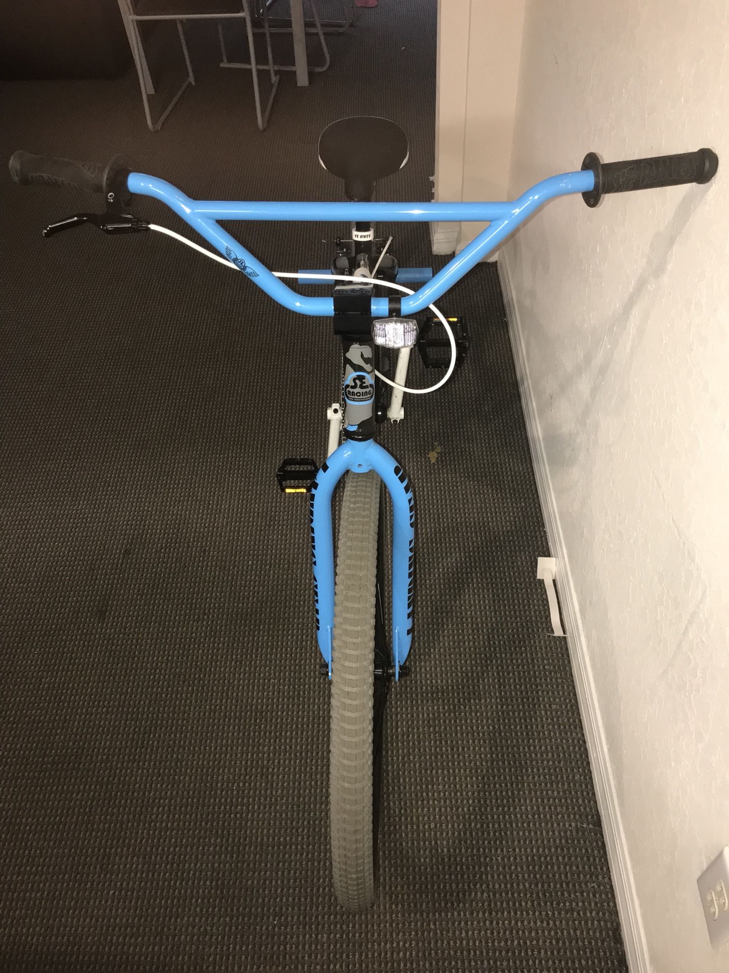 SE Bikes Blocks Flyer 26 inch 2019 BMX Bike - Black for sale online