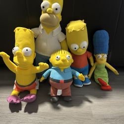 The Simpson Plush Dolls