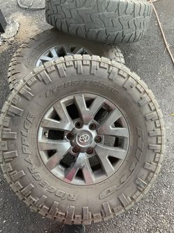 Tacoma rims and wheels