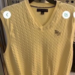 Gold WF Men’s sweater Vest