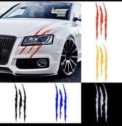 Car Stripe Marks Headlight Decal Car Stickers