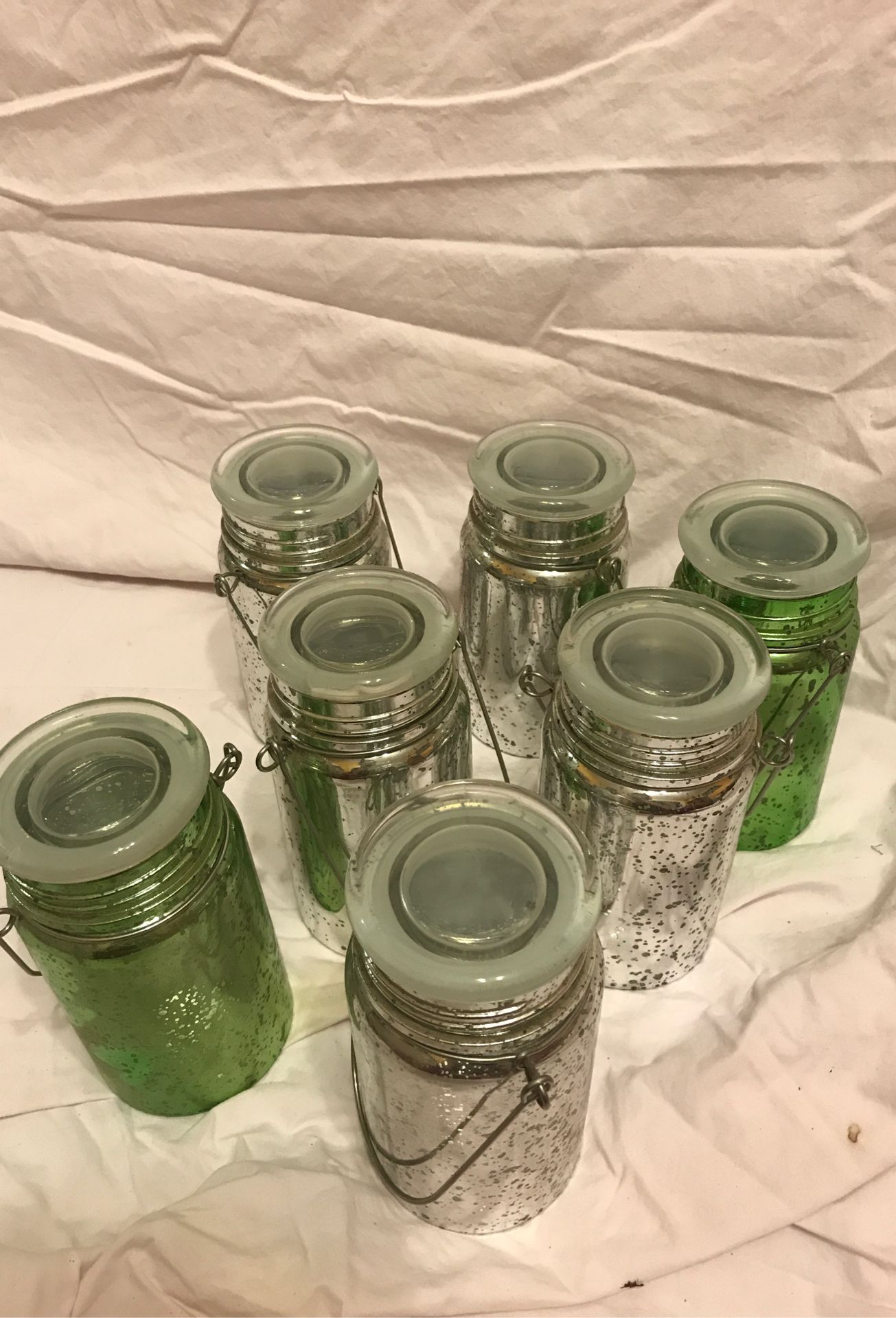 7 mason jar lanterns