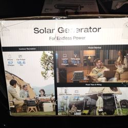 SOLAR POWER GENERATOR 
