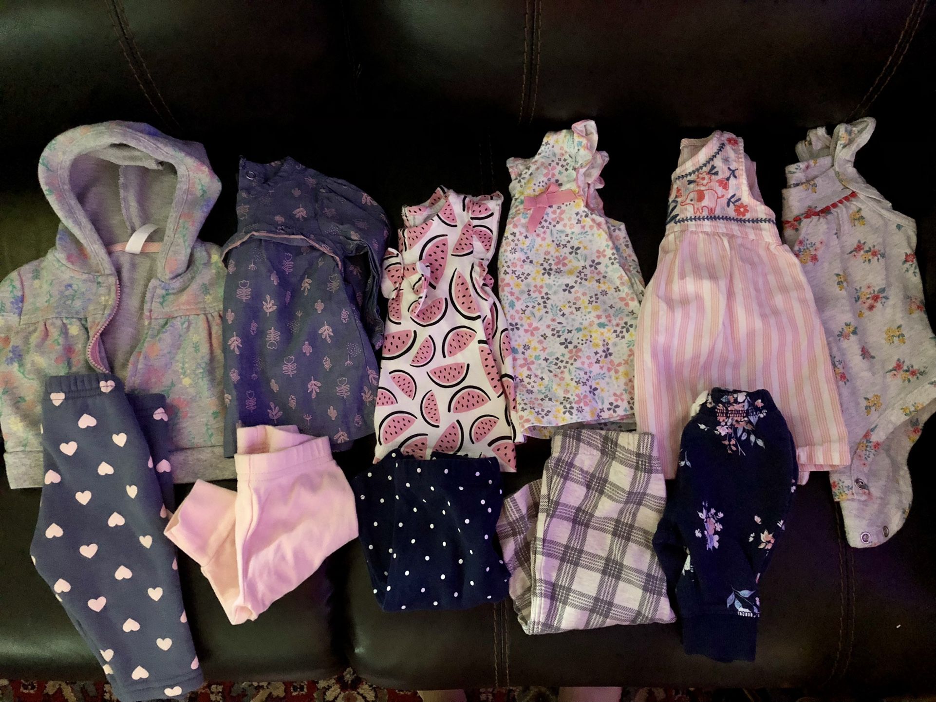 Baby Girl 0-3 Month 50 Piece Bundle 