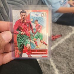 Cristano Ronaldo Pitch Kings Donruss Soccer ⚽️ Card