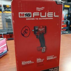 Milwaukee new 3/8" Compact Impact Wrench 18M Fuel