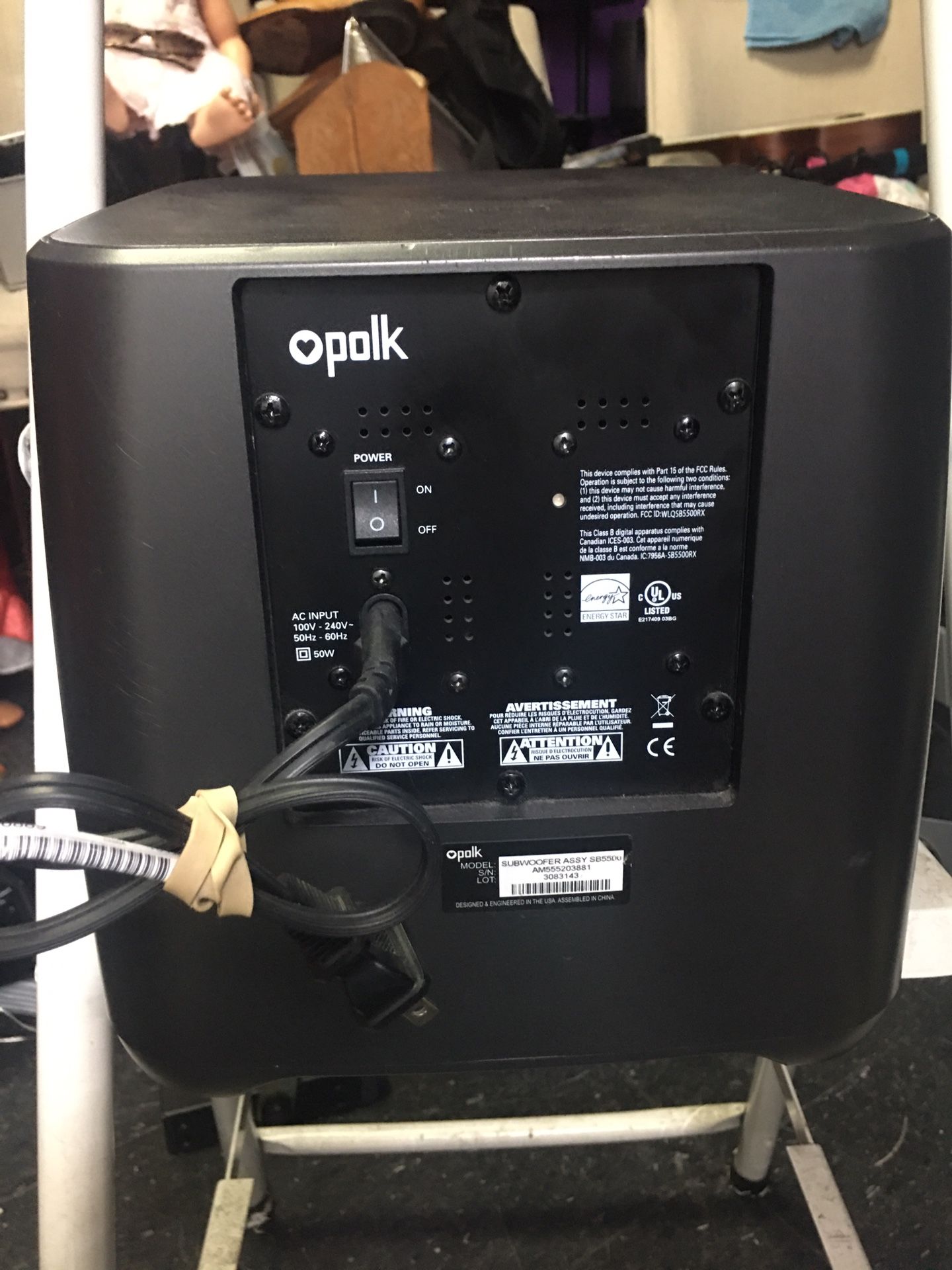 Polk Subwoofer Assy Sb 5500