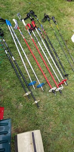 Ski poles Have Many Pairs 20 Dollars A Pair