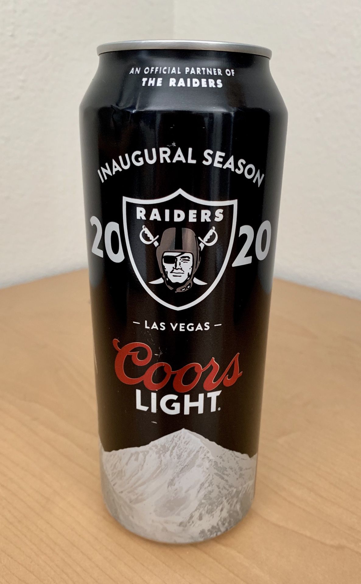 Raiders - Coors Light commemorative can