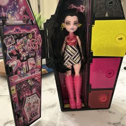 Monster High Doll With Locker