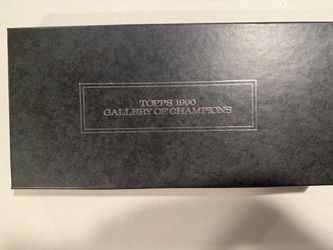 Topps 1990 Gallery of Champions MLB Baseball 12-Card Set w/ Checklist & Nolan