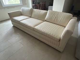 Heavy Solid Sofa – Must Pick Up – $60 obo