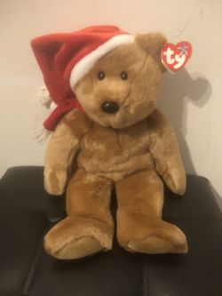 1997 Beanie Bear Holiday Teddy 