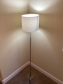 Floor Lamp with Drum Shade