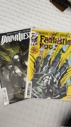 Marvels DOOMQUEST 1 and Fantastic Four 258