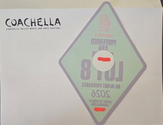 Coachella Preferred Car Camping W2