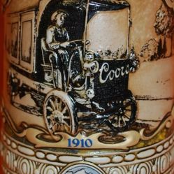 Coors/1910 Beer Truck/Collectable Stein