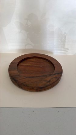 Round Wooden Serving Tray or Base