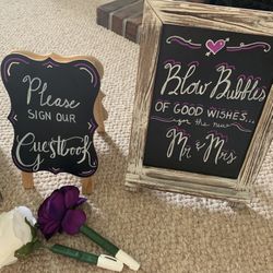 Wedding decorations