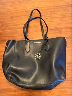 Black Michael Kors tote style handbag