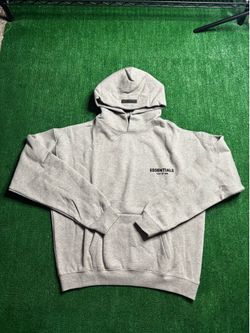 Essential hoodie dark gray