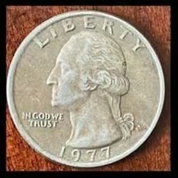 1977 Washington Quarter 
