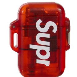 Supreme Windmill Zag Lighter Red